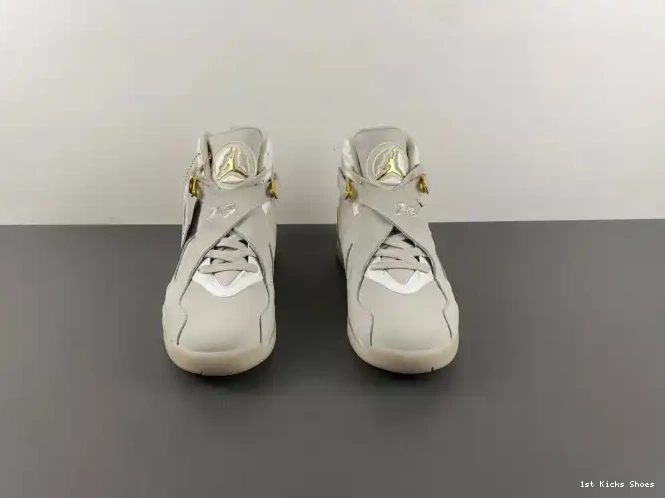 1st Kicks Shoes Champagne 832821-030 Jordan Retro 8 0603